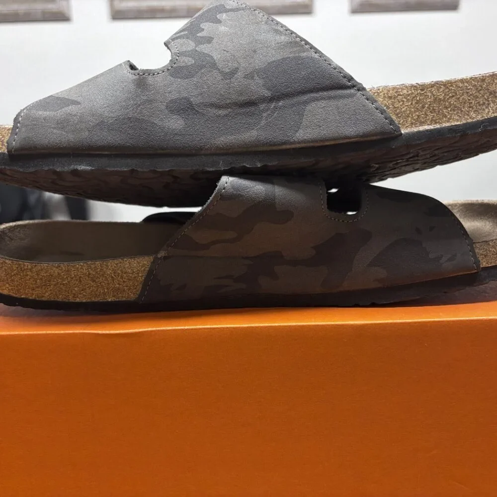 Northside Phoenix Sandals Black Camo Men's Size 12 Comfort Footbed